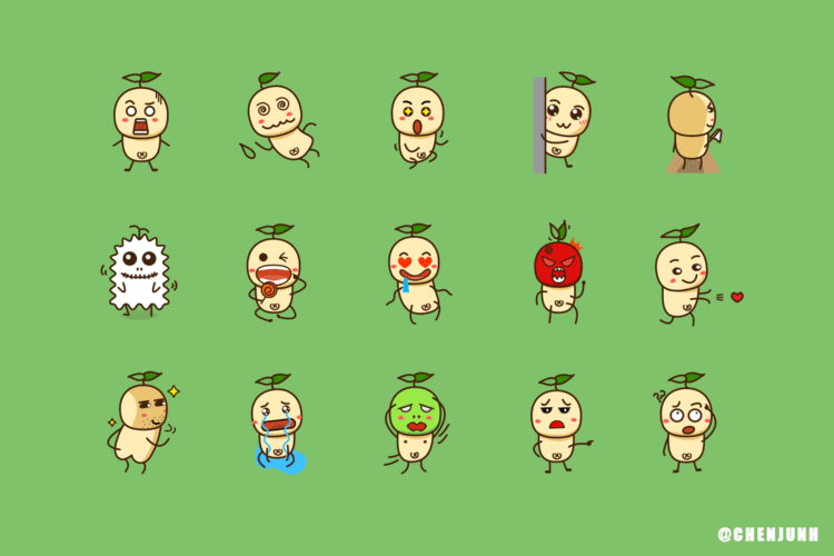 两个ae小动效及其表情包