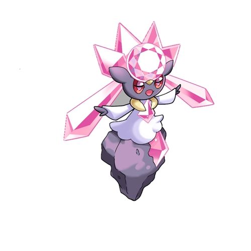 《精灵萌宝贝》精灵介绍之蒂安希蒂安希(日文︰ディアンシー,英文︰