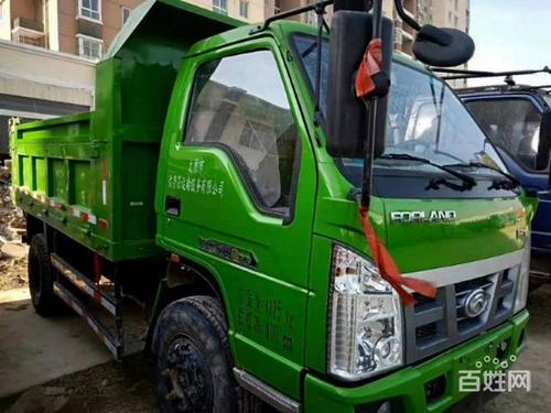 转让2台国五蓝牌时代金刚726自卸车