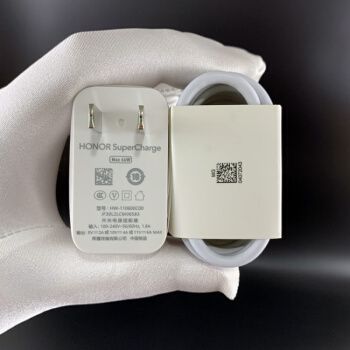 华为荣耀v40原装充电器数据线66w快充耳机转换器11v6a