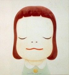 奈良美智笔下的失眠夜娃娃.