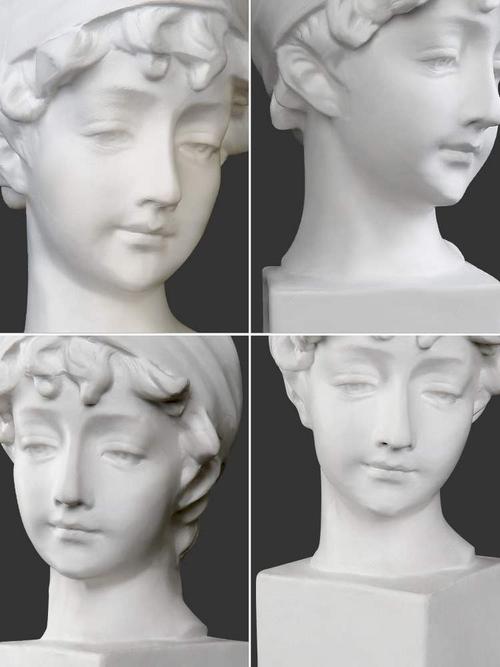 英国少女石膏头像素描静物写生美术教具学生石膏像