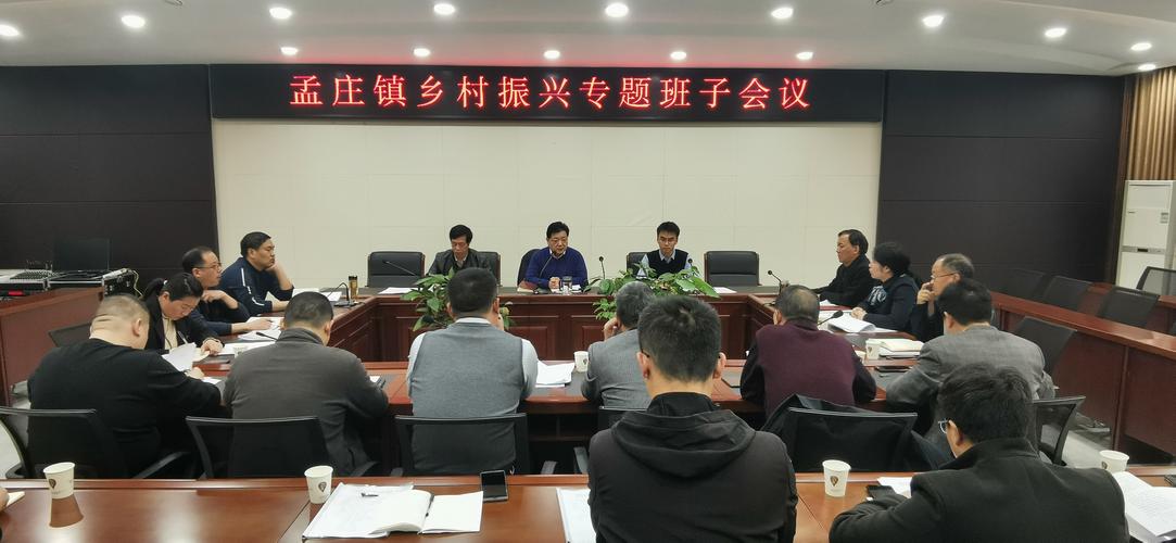 辉县市人大代表,孟庄镇党委书记付九忱组织召开孟庄镇乡村振兴专题
