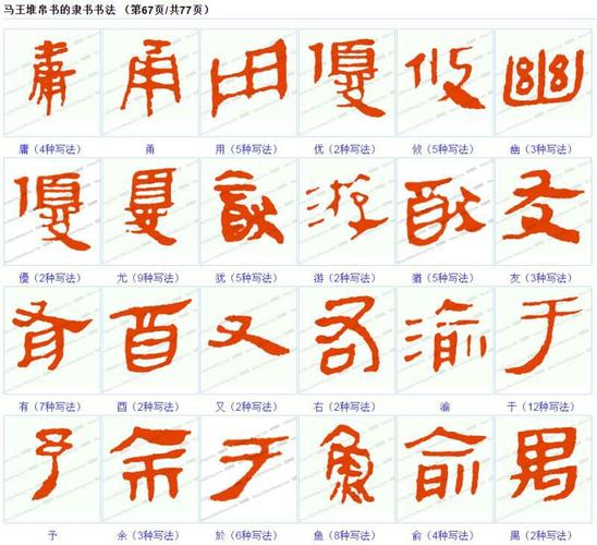 师古不泥——马王堆隶书艺术集成册页,浩歌于戊戌夏月截图百度