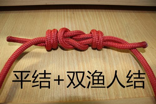 8字结,布林结等用于连接物的绳结