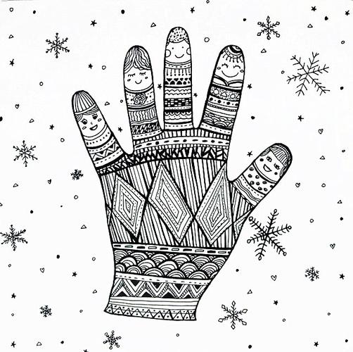 官渡区南站幼儿园——香蕉四班《趣味亲子手指画》