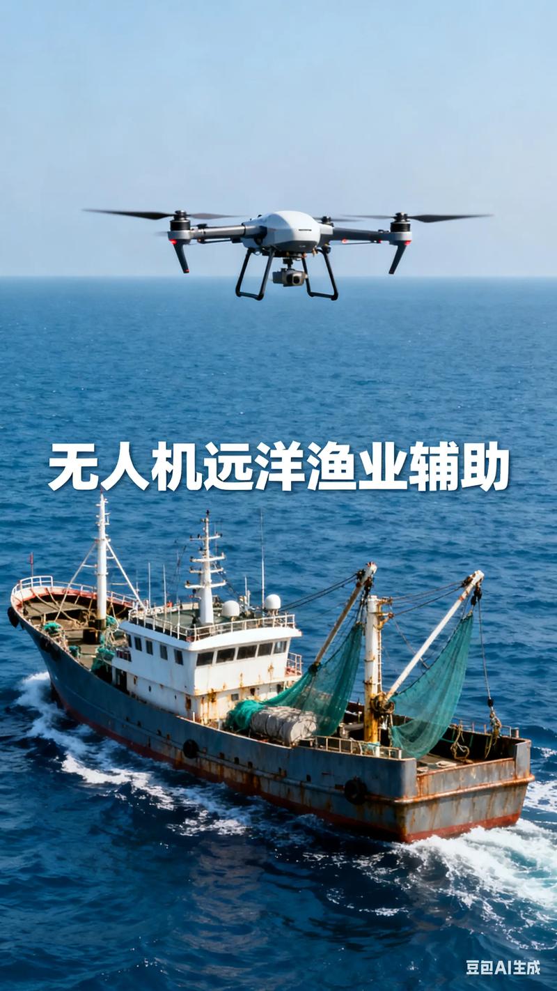 无人机远洋渔业辅助​