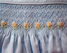 皱褶绣-花瓣网|陪你做生活的设计师 | 刺绣# #布艺