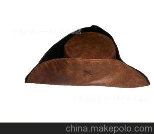 小号加勒比海盗4 杰克船长帽子 cosplay 海盗帽子图片