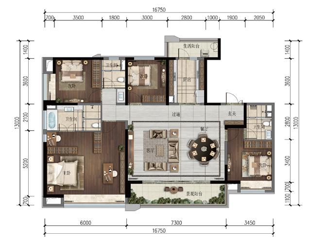 昆明融创文旅城户型图