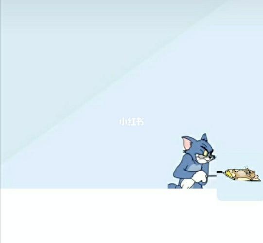 猫和老鼠系列情侣头像朋友圈背景图_素材_头像