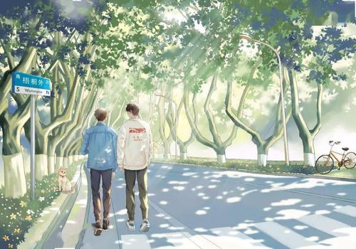 十七岁那年,蝉鸣声响,白马梧桐.十七岁少年,轻狂奔跑,仲哪荒原.