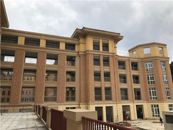 计划9月投入使用 芜湖育红小学新校区6月最新工程进度