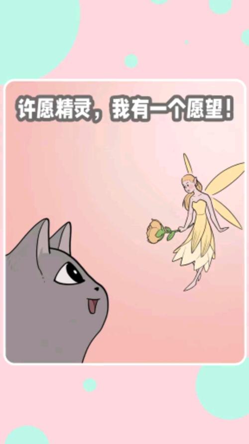 小猫许愿精灵我有一个愿望