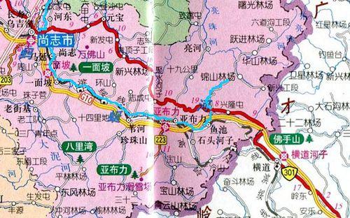 松花江  地理位置  黑龙江省南部  流经地区  尚志市,延寿县,方正县