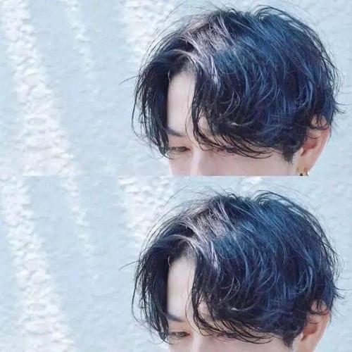 男士发型图推荐纹理中分