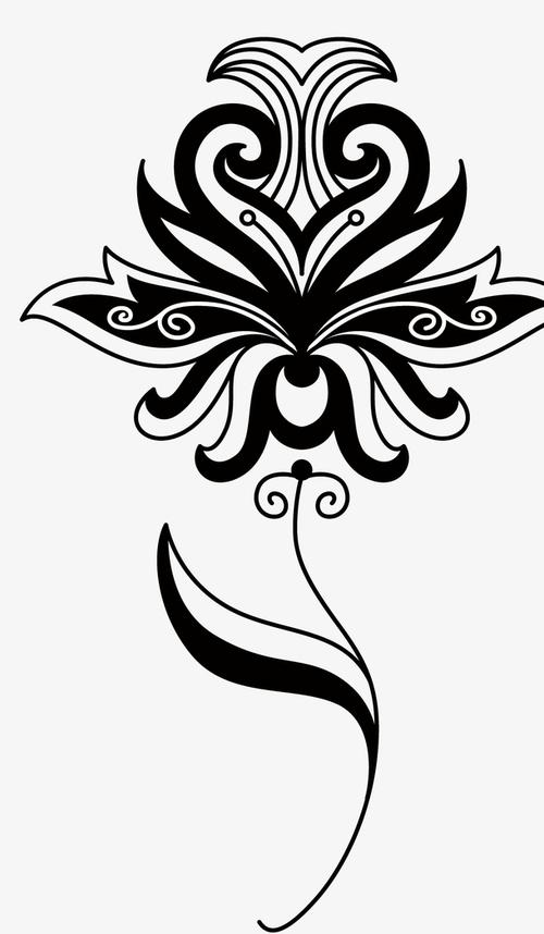 古典花纹图案免抠素材免费下载_觅元素51yuansu.com