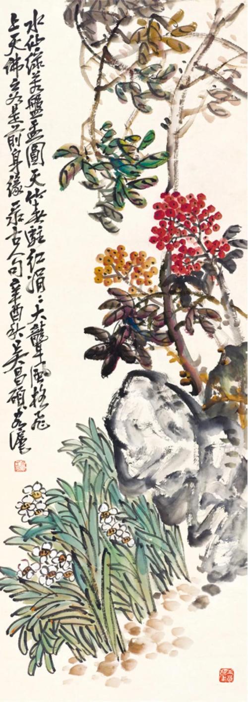 这位画坛奇才的一生!——吴昌硕作品欣赏