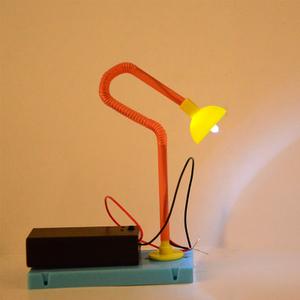 手工台灯diy材料 儿童科技小发明小学生玩具生日礼物自制小台灯