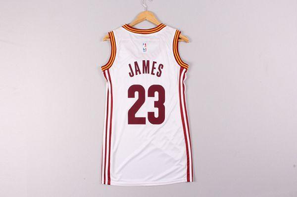 nba球衣 2014新款 新赛季骑士队23号詹姆士james 性感