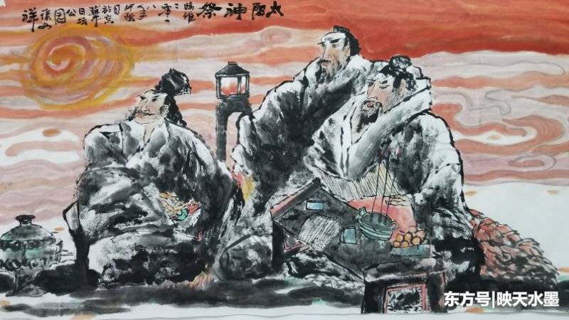 张文祥引领中国书画名家共绘千米大美秦岭图