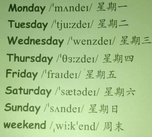 周日到周一英语手抄报 高一英语手抄报