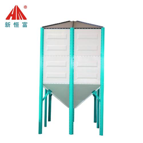 恒富机械封闭式储粮仓 玉米粮食谷物拼装仓 饲料储存仓方便运输