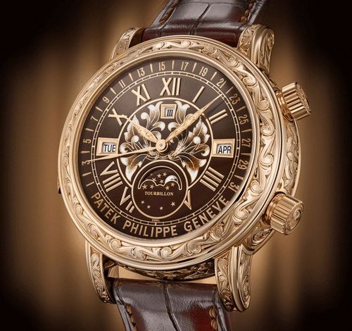 百达翡丽新款表王6002r天文陀飞轮手表|腕表|表盘|机芯_网易订阅