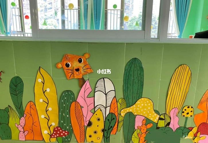 幼儿园森林小动物主题墙_幼儿园_幼儿园开学环创_教育