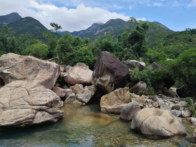 台山都斛蓝坑水库溯溪