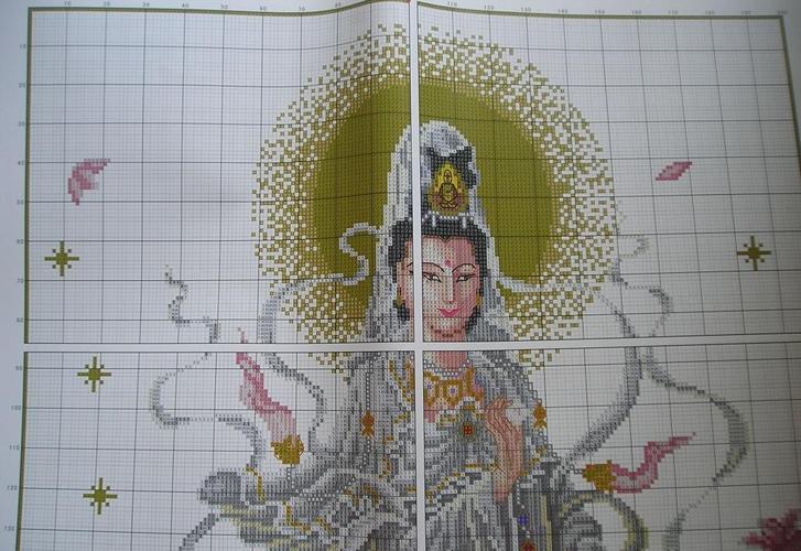 批发真秀美十字绣 滴水观音 十字绣 代理加盟