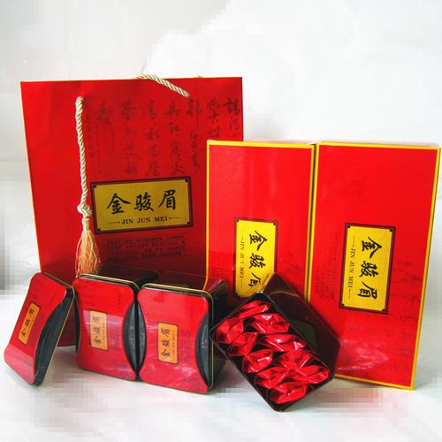 红茶金骏眉红茶桐木关茶叶礼盒金俊眉金骏眉 特级茶叶 蜜香型