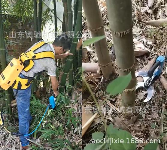 电动砍竹机 便携式锂电池充电式砍竹机 贵州广东地区伐竹机