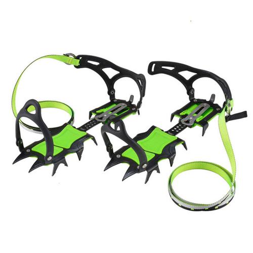 兄弟brs-s1b雪豹十四齿冰爪 专业户外野营探险登雪山攀冰防滑冰爪