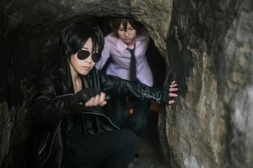 《盗墓笔记》cosplay正片图赏:黑瞎子,解雨臣