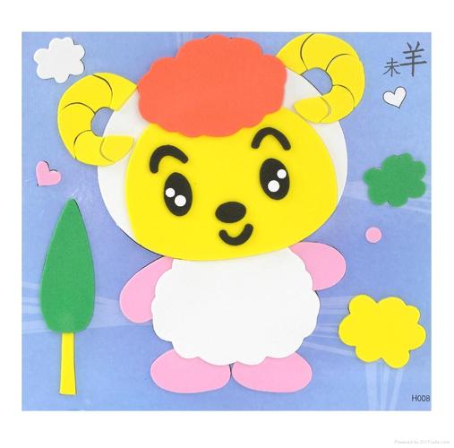 eva手工贴图贴画