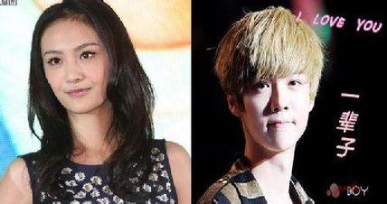 鹿晗被曝秘婚鹿晗郑爽吻照 盘点男神理想型女生