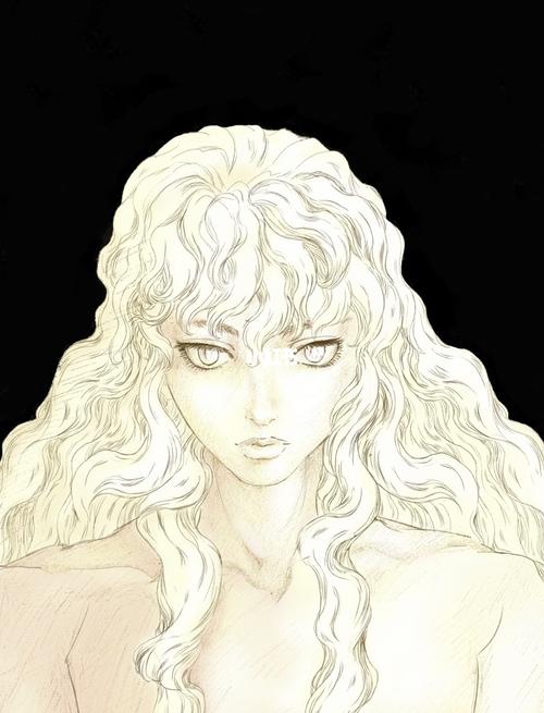 板绘剑风传奇格里菲斯_板绘_约稿_头像_文化_绘画