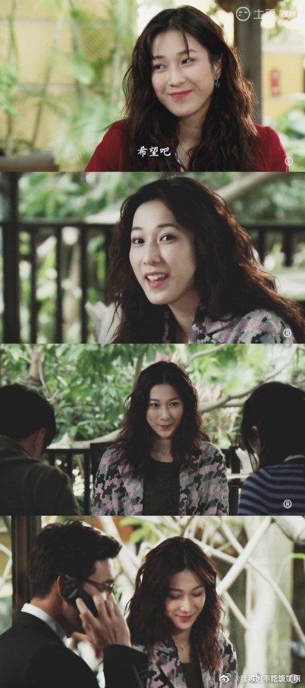 钟嘉欣在巨轮里的妆造好美啊复古名媛风好适合她