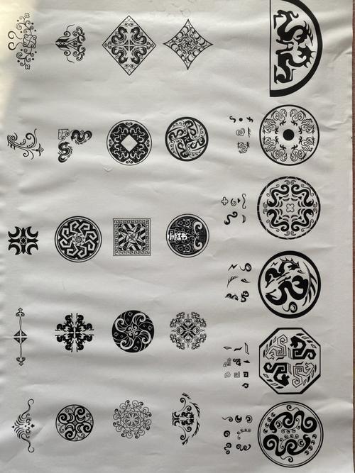 通过将瓦当纹样提取变形重构做出了单独纹样和四方连续,然后设计在