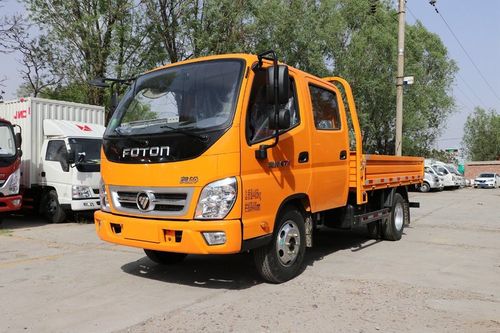 福田奥铃ctx131马力322米国六双排栏板轻卡bj1041v9ad6fm