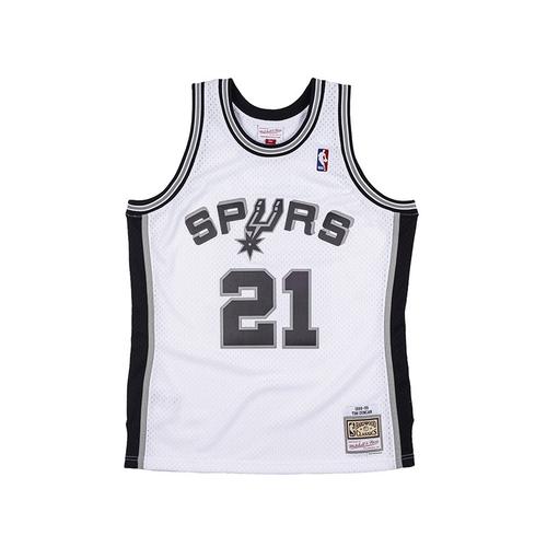 篮球男女mitchellness复古球衣联名马刺邓肯