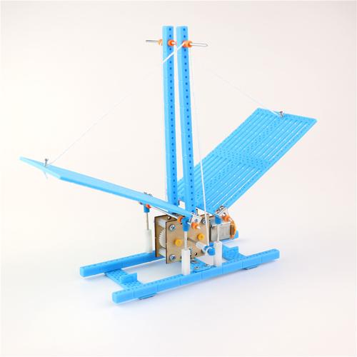 热卖电动升降桥 科技小制作 机械diy 科学发明实验 益智拼装模型玩具