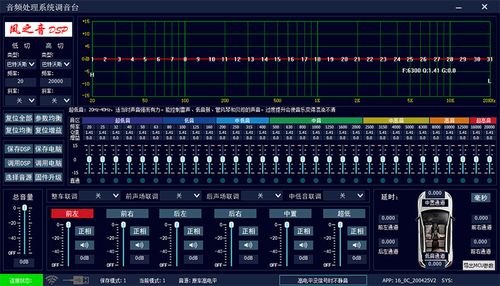 凤之音31段车载dsp大功率手机电脑自动调音音频处理器