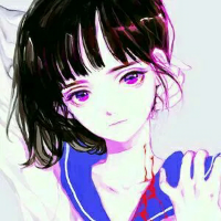 qq卡通短发萌妹头像吧