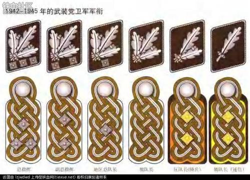 军服军衔肩章手抄报手抄报图片大全