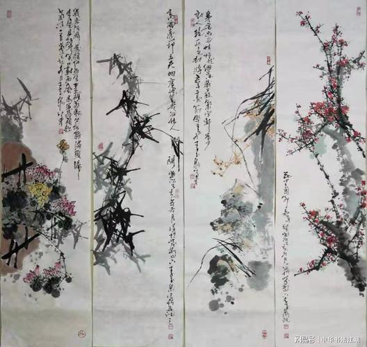 空谷美人,李玉泉花鸟画作品欣赏