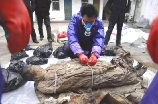 江苏出土600年前女尸,右手指戴绿宝石,专家褪衣之后:绝色美女
