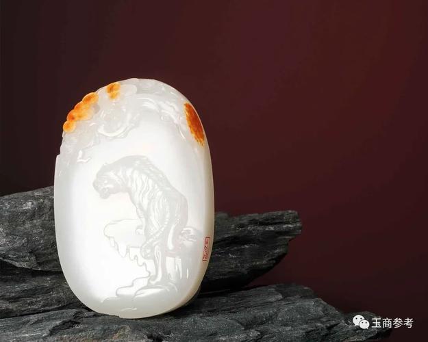 和田玉籽料王者之气挂件 顾忠华