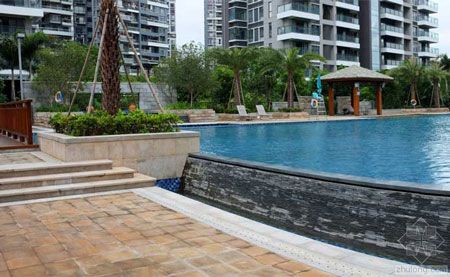 深圳高发西岸花园的热带风情